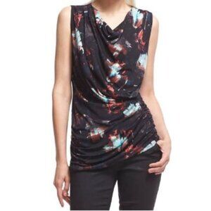 Robert Rodriguez Pullover Drape Neckline Sleeveless Belinda Top Size M